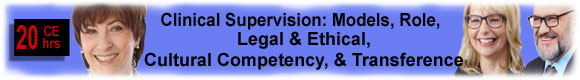 Supervision continuing education Psychologist CEU