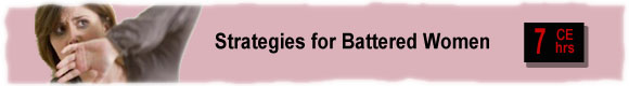 Battered Women continuing education psychologist CEUs