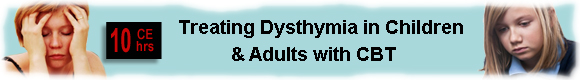 Dysthymia continuing education counselor CEUs