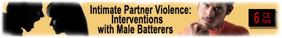 Male Batterers continuing education counselor CEUs