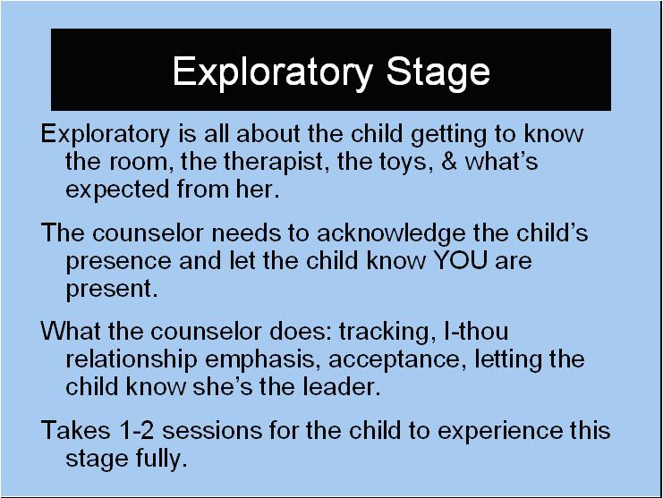 Exploratory Stage Play Therapy CEUs 