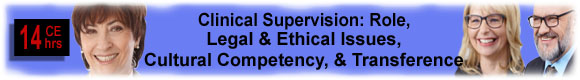 Supervision continuing education Psychologist CEU