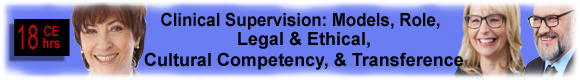 Supervision continuing education Psychologist CEU